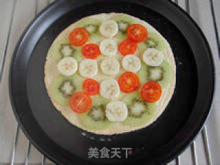 [mixed and Matched Fruity Pizza] --- There is A Kind of Baking Pleasure Called Do Whatever You Want recipe