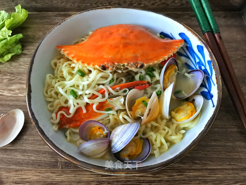 Seafood Noodles recipe