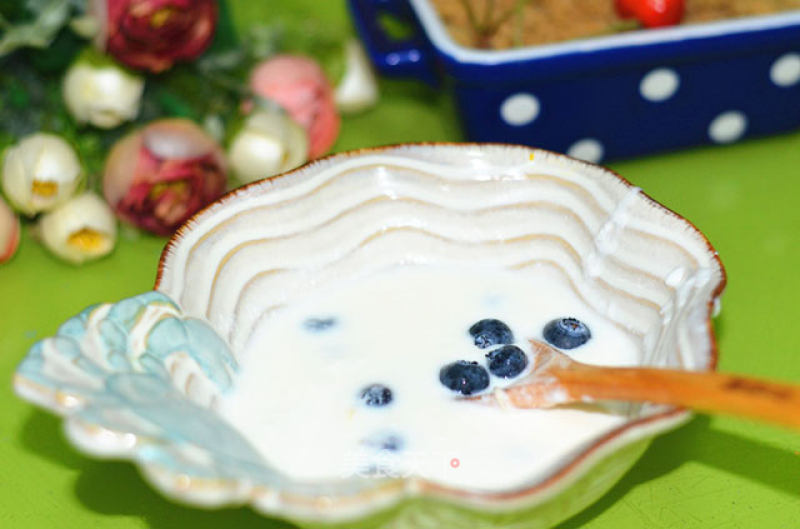 Easy to Make Bread Machine Version of Blueberry Yogurt