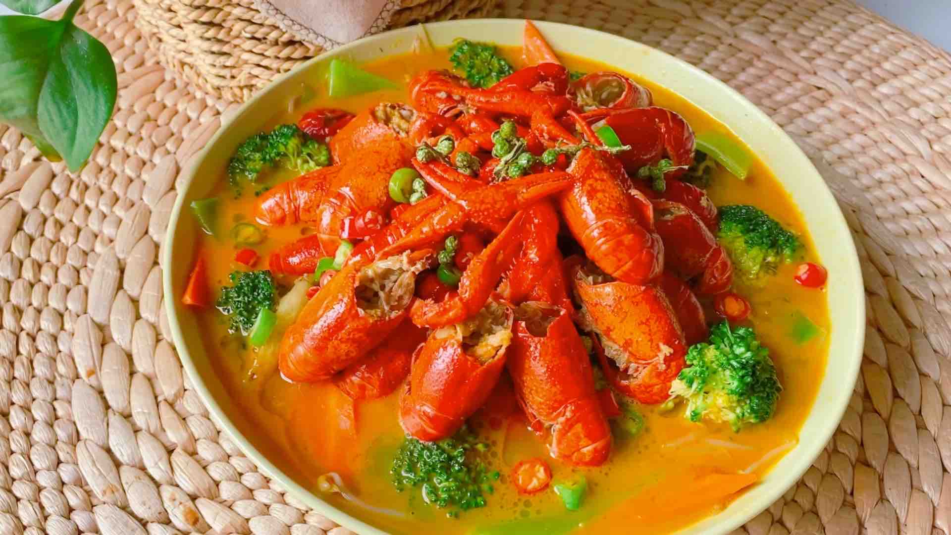 Golden Soup Crawfish recipe