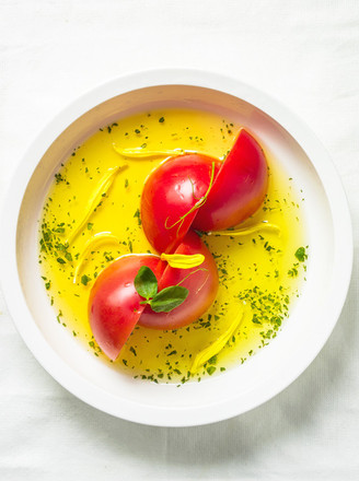 Home-cooked Tomatoes in Syrup