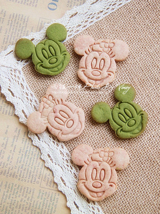 Two-color Mickey Biscuits