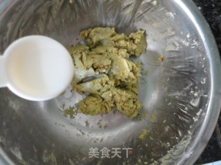 Matcha Almond Crisp recipe