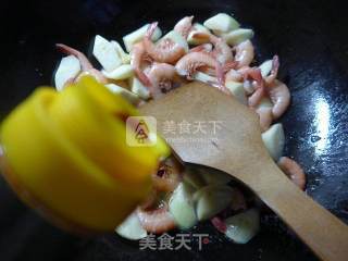 Fried Sea Prawns with Rice White recipe