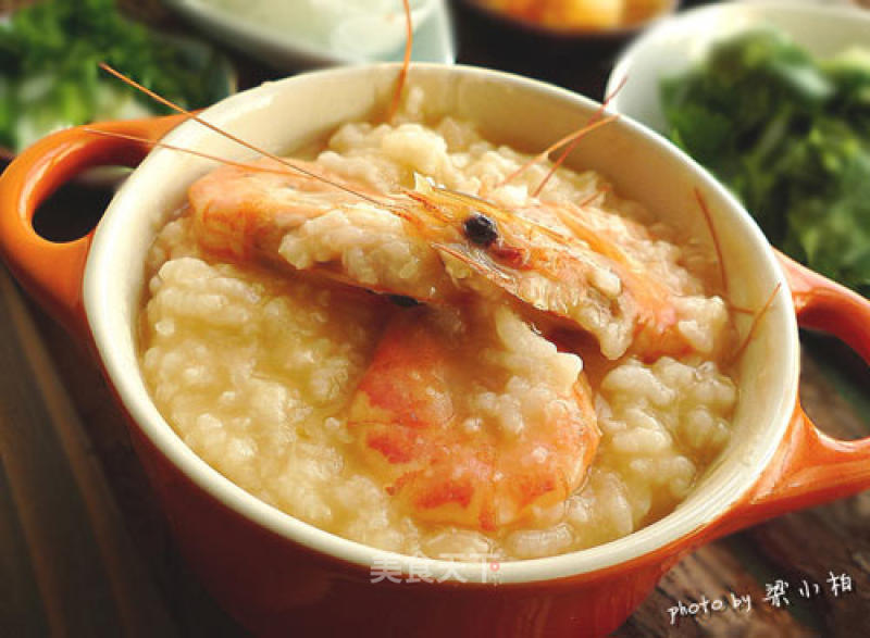 Golden Shrimp Congee Casserole recipe