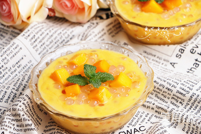 Milky Mango Sago recipe
