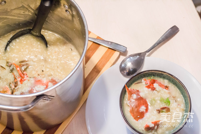 Southland Crab Congee recipe