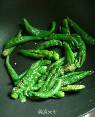 Preserved Eggs and Green Peppers recipe