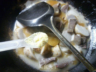 Pork Lung Boiled Taro recipe