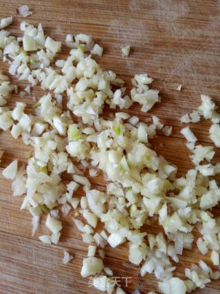 Carob with Garlic Sesame Sauce recipe