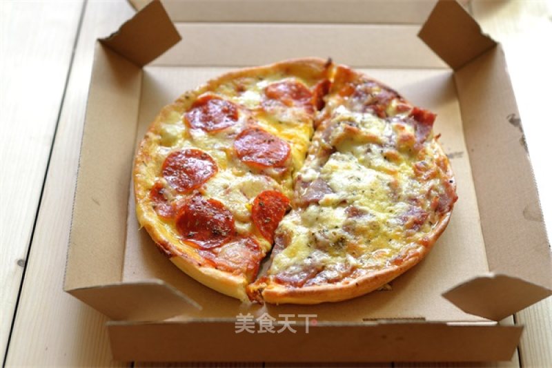 [tomato Recipe] Enjoy Pizza Hut's Delicious Pizza Series at Home-bacon Pizza