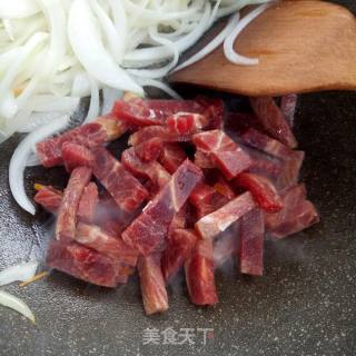 Black Pepper Steak Pasta recipe