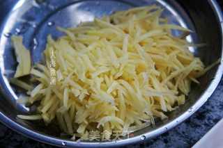 Vegetarian Fried Potato Shreds recipe