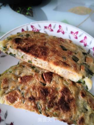 Leftover Steamed Buns Turned into Tortillas with Less Oil and Green Onion recipe