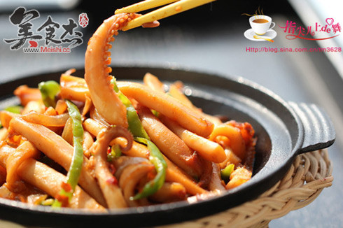 Sauteed Shredded Squid recipe