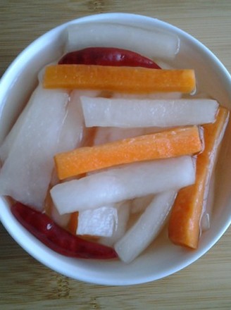 Sweet and Sour Radish Sticks recipe