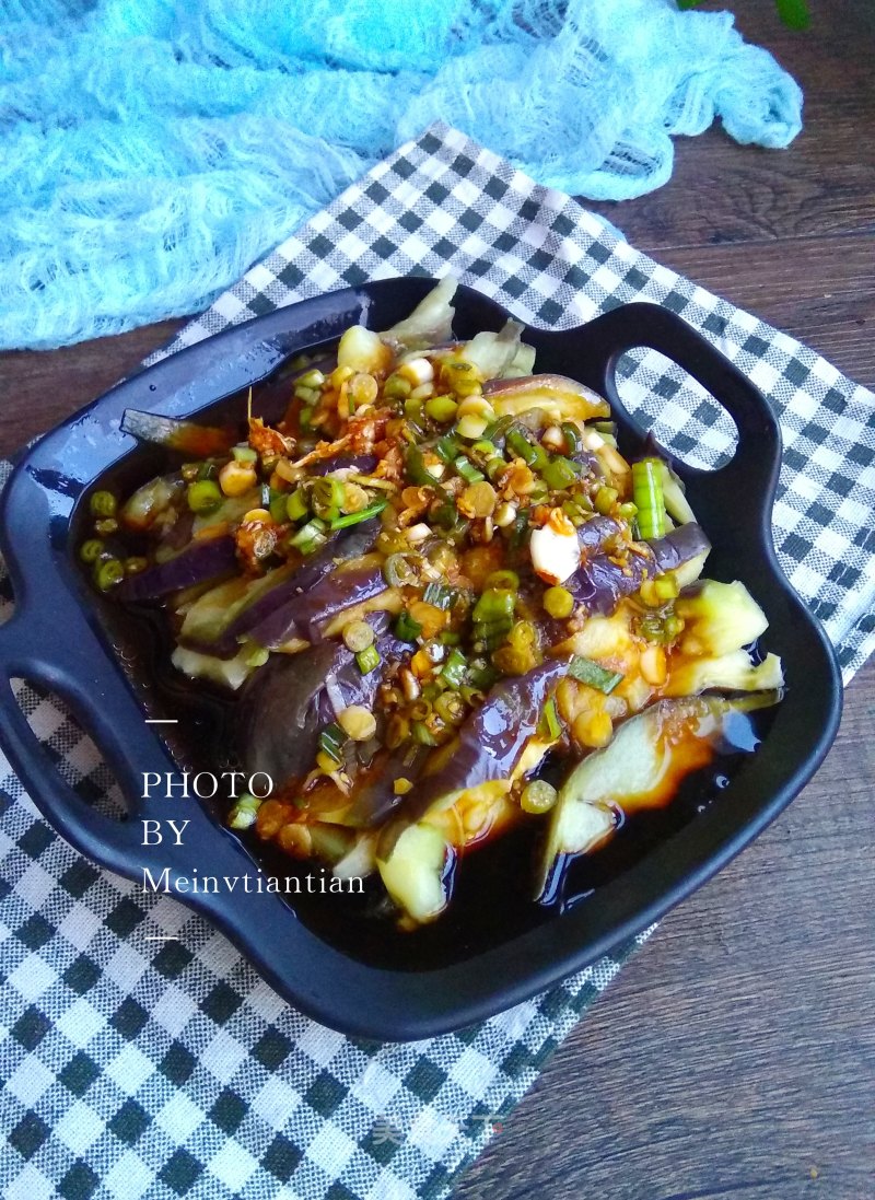 Shredded Eggplant with Cold Dressing recipe