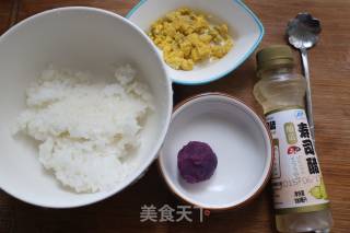 Purple Sweet Potato Rice Ball recipe