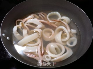 Shacha Squid Rings with Fried Onions recipe