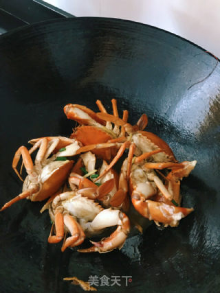 Blue Crab Pair Frying recipe