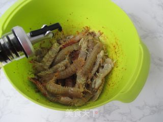 Empty Fried Pipi Shrimp recipe