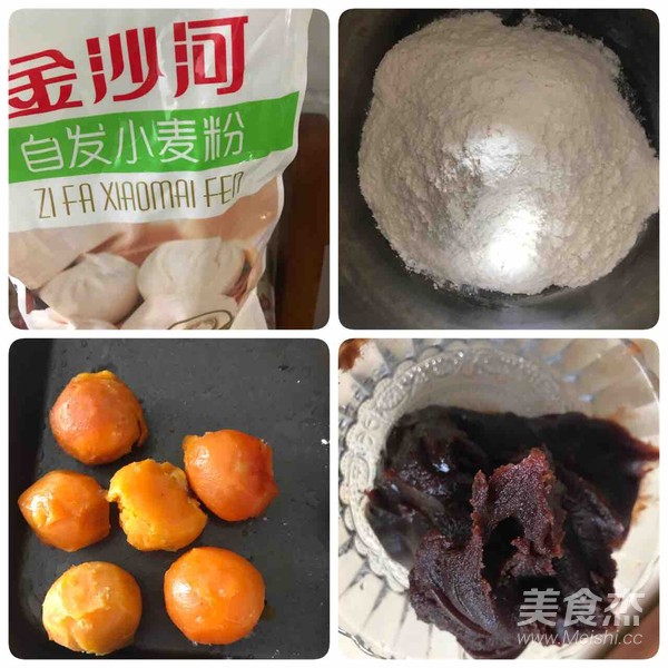 Egg Yolk Bean Paste recipe