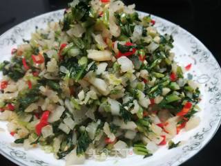 Vegetarian Stir-fried White Radish Cherry recipe