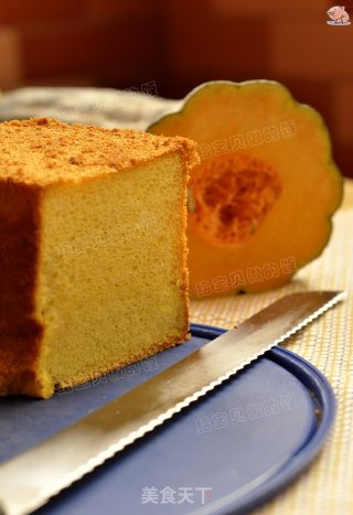 Pumpkin Chiffon Cake recipe