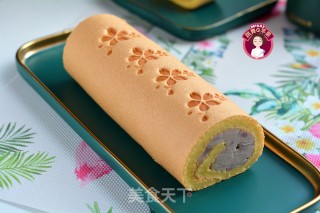 Taro Chiffon Cake Roll recipe