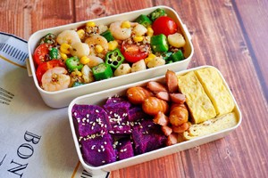 A Weekly Salad Bento Collection for Office Workers 1️⃣ recipe