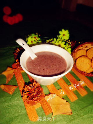 Purple Rice and Red Bean Barley Paste recipe