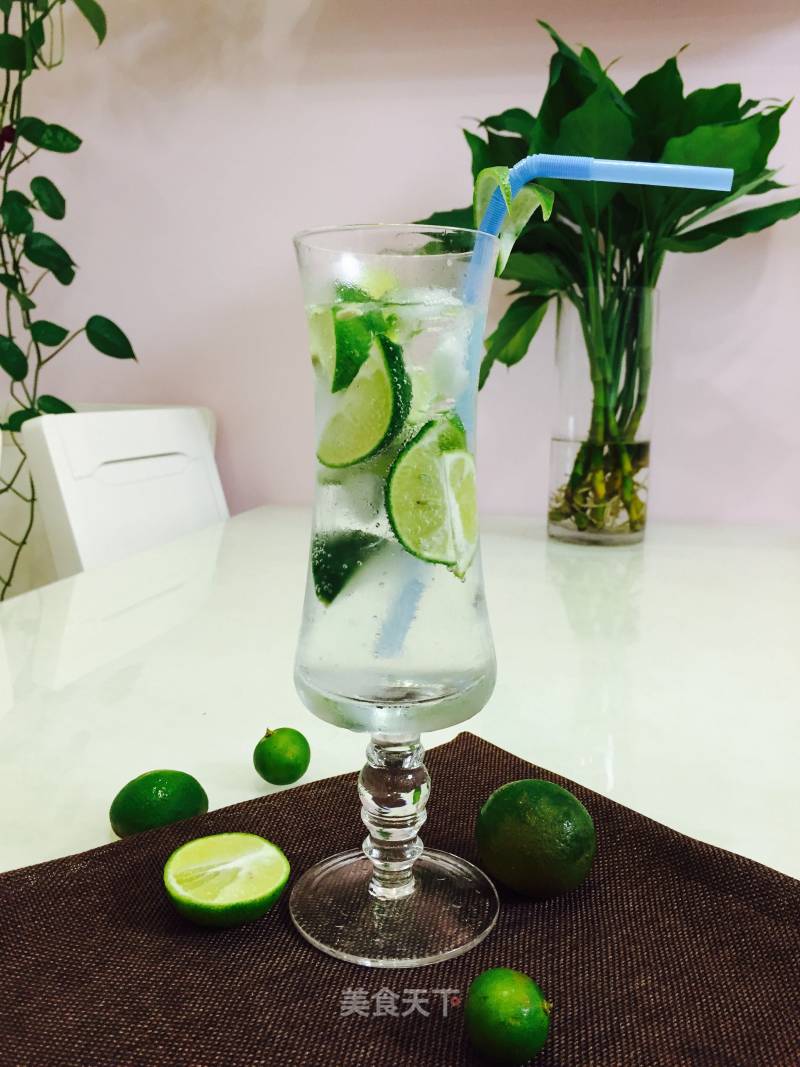 Salty Lime Bubbles recipe