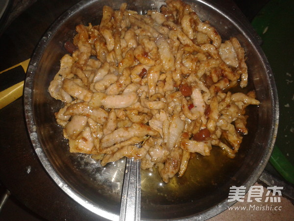 Stir-fried Pork with Rice White recipe