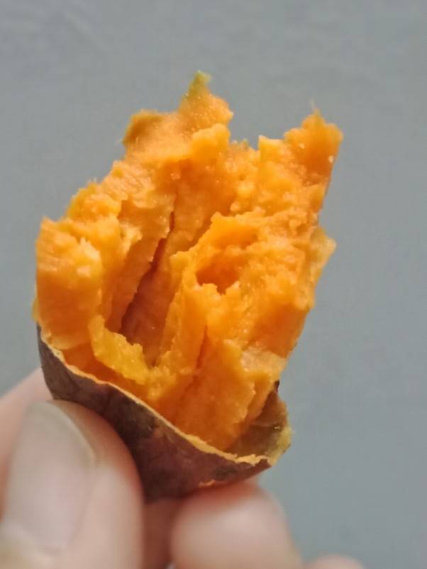 Microwave Baked Sweet Potatoes