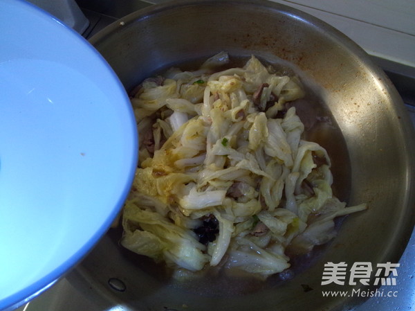 Stewed Cabbage Vermicelli recipe