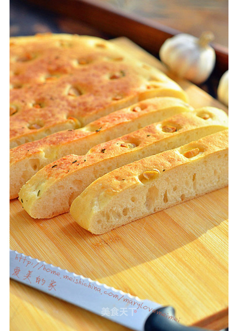 Healthy Version of Mellow Bread-garlic and Salty Bread recipe