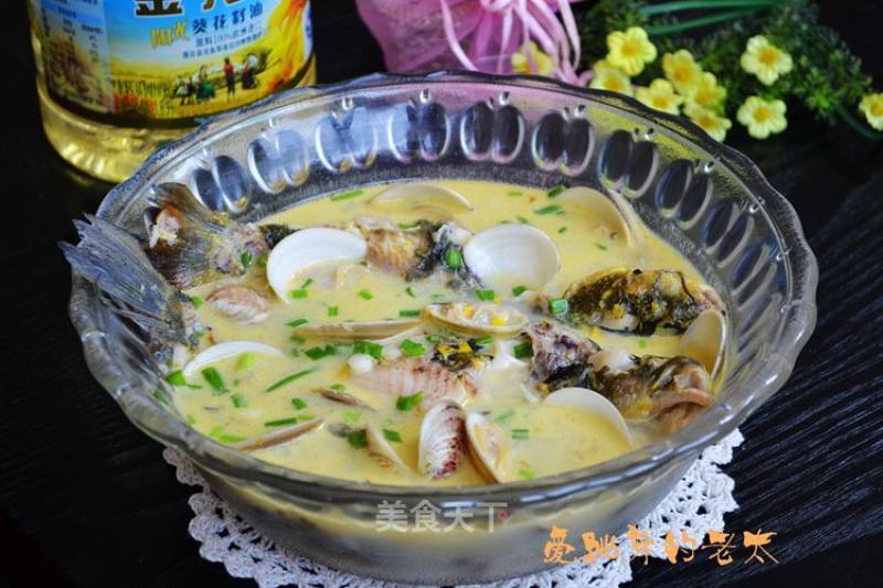 Clam Ang Thorn Fish Soup recipe