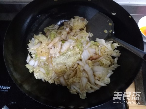 Braised Cabbage with Shrimp recipe