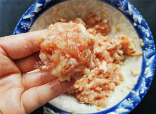 Glutinous Rice and Salted Egg Meatballs recipe
