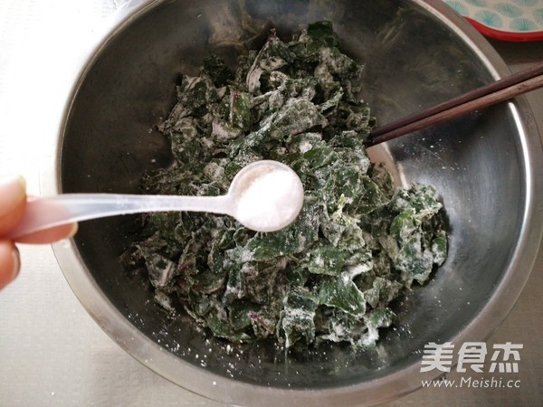 Steamed Sweet Potato Leaves recipe