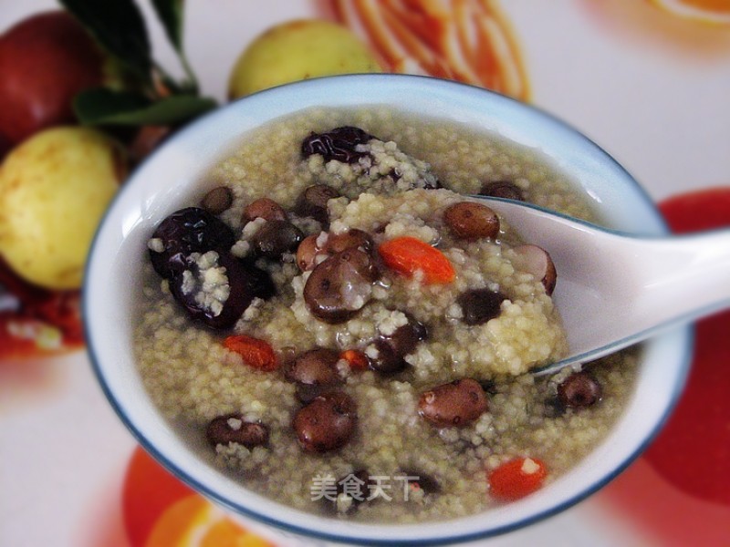 Yam Bean Millet Congee recipe