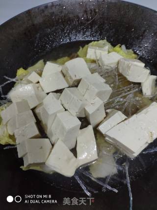 Tofu Stewed with Cabbage recipe
