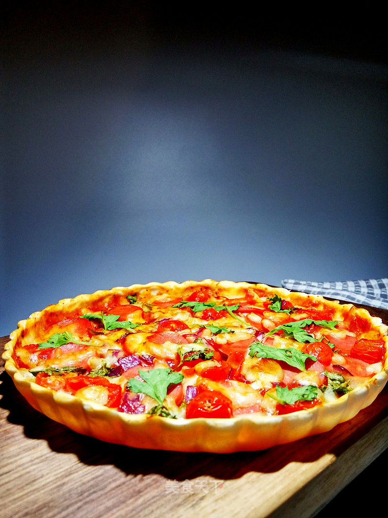 #aca烤明星大赛# Sausage Pizza with Crispy Bottom (no Fermented Cake Bottom) recipe