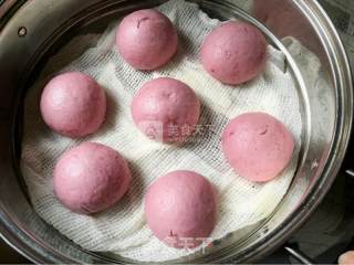 Purple Sweet Potato Milk Mantou recipe