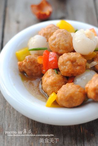 [fujian] Lychee Chicken Balls——who Can be Tired of Eating Every Day, I Want to Eat It Today recipe