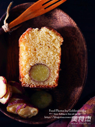 Chestnut Sweet Potato Pound Cake