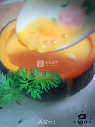 Pumpkin Sweet Potato Coconut Sago recipe