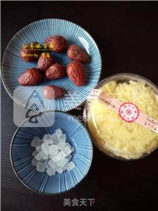 [poor Man's Bird's Nest] Jujube and Tremella recipe