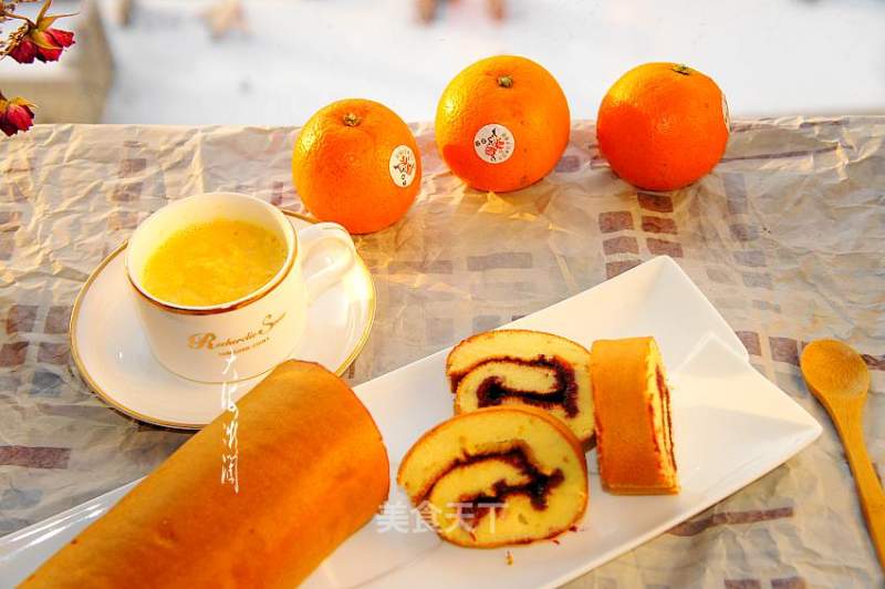 Orange Scented Cake Roll recipe