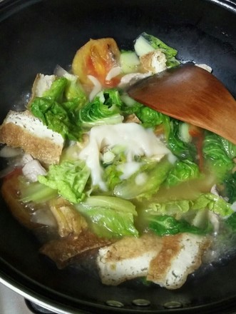 Vegetable Tofu Soup